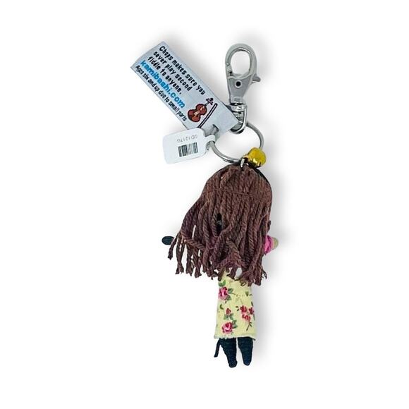 Kamibashi “Chops” String Doll Gang Keychain | Fiddle Player | NWT - Picture 4 of 7